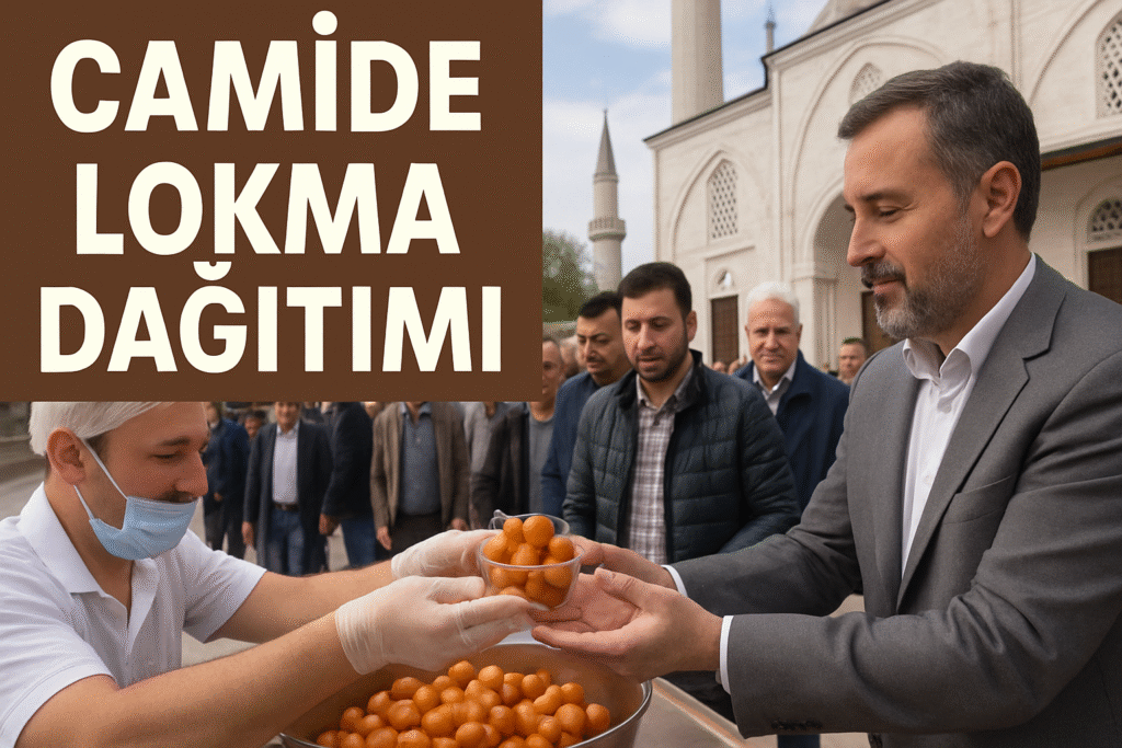 Camide Lokma Dağıtımı