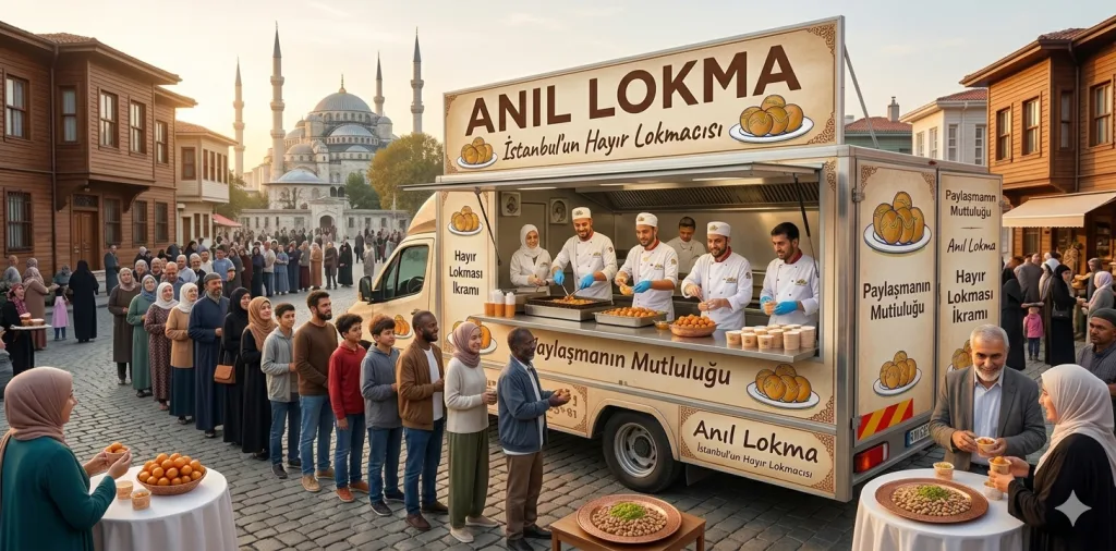 Hayır Lokması Dağıtımı